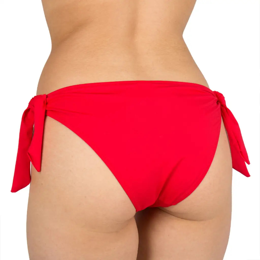 ZITA DEL FORTE | Slip bikini donna medio con fiocchetto