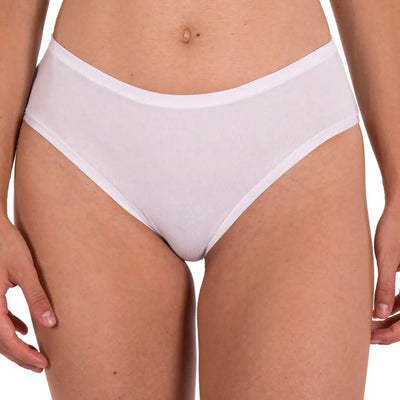 SI E’ LEI | Slip donna alto in Bio Cotone stretch liscio