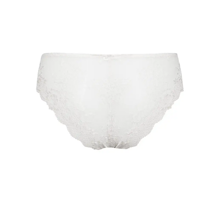 Slip Donna Focenza - Mutande In Microfibra Con Pizzo, Senza Cuciture, Pack Da 3, Made In Italy