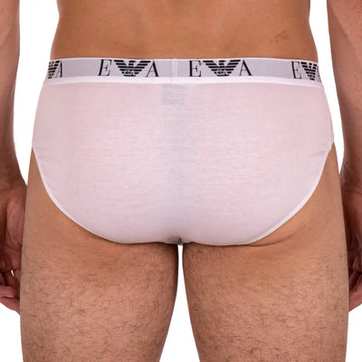 EMPORIO ARMANI | Slip uomo in cotone elasticizzato