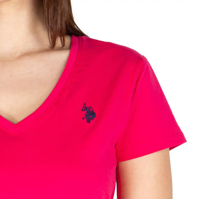U.S. POLO ASSN. | T - Shirt donna a mezza manica con scollo