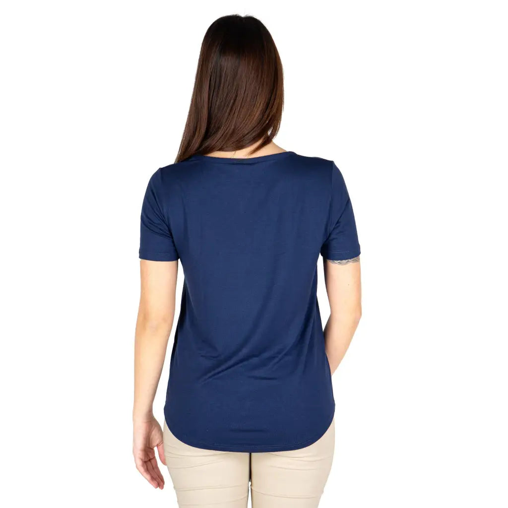 MARIOTTI LAB | T-shirt donna a mezza manica paricollo