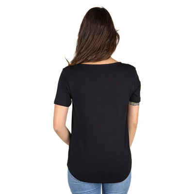 MARIOTTI LAB | T-shirt donna a mezza manica paricollo