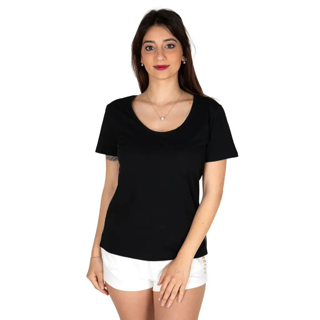 GRABS | T-shirt donna mezza manica in cotone biologico