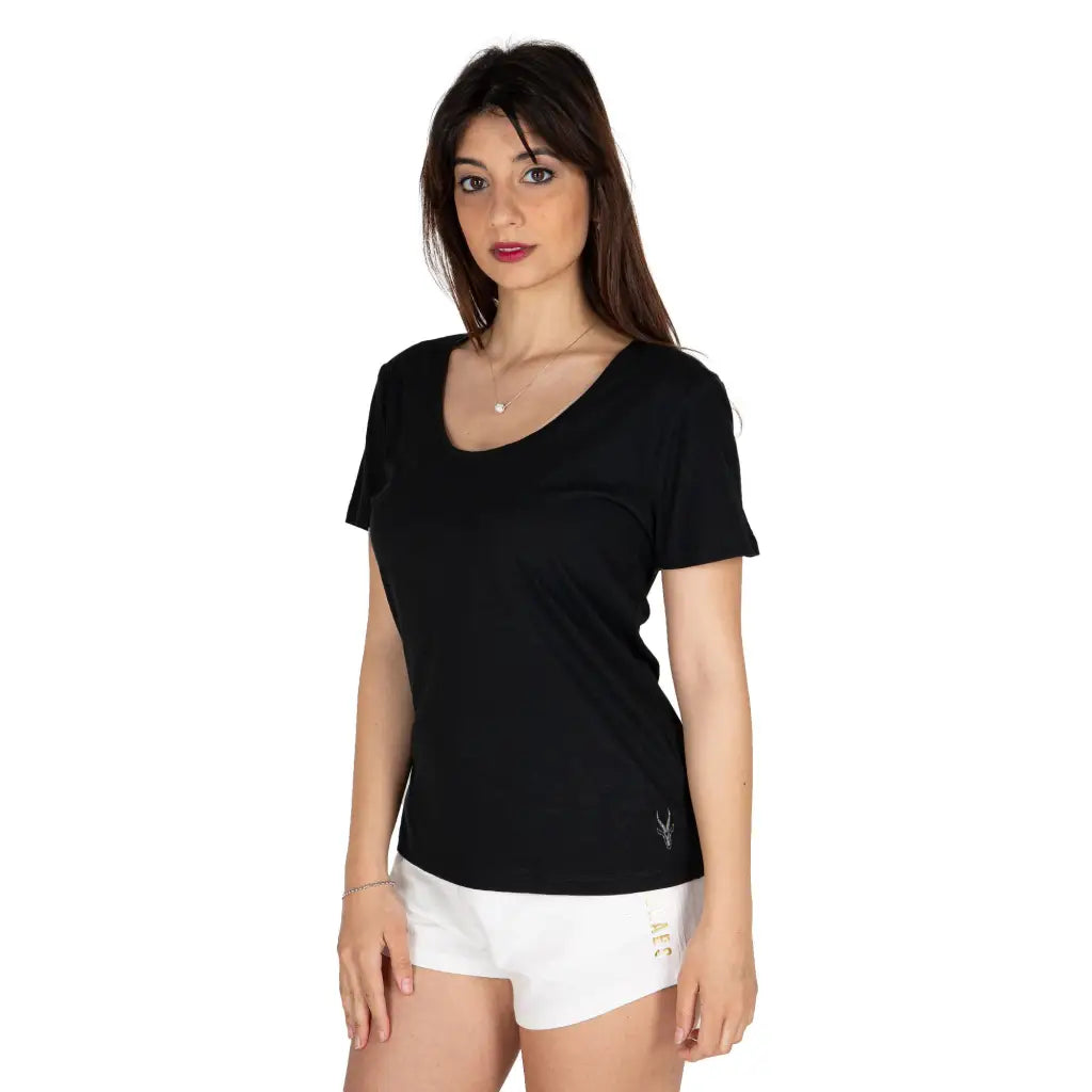 GRABS | T-shirt donna mezza manica in cotone biologico