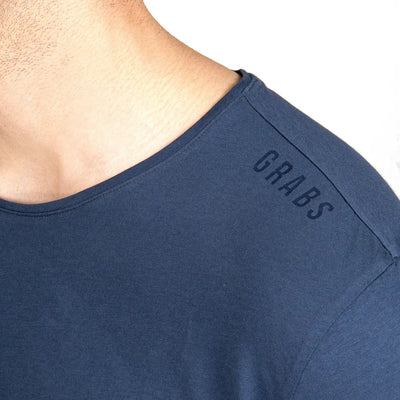 GRABS | T-Shirt uomo a manica lunga in cotone biologico