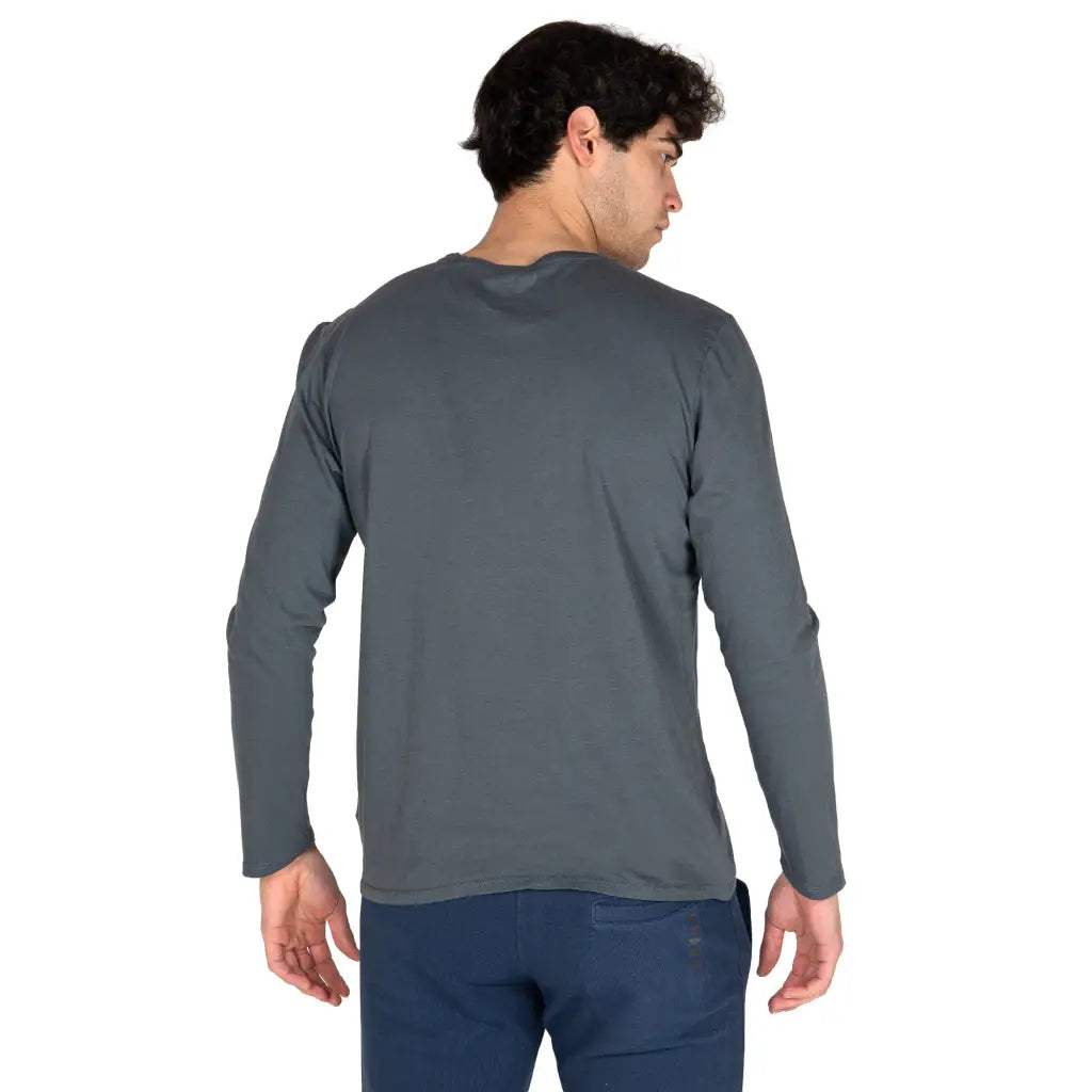 GRABS | T - Shirt uomo a manica lunga in cotone biologico