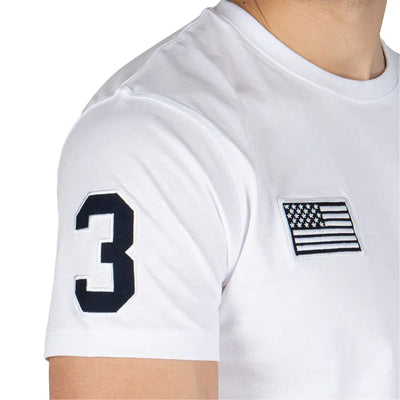 U.S. POLO ASSN. | T - shirt uomo a mezza manica in cotone