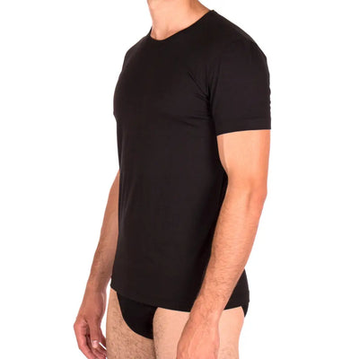 JULIPET | T-Shirt uomo mezza manica a paricollo in cotone