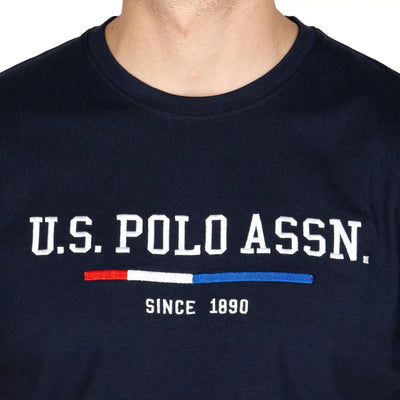 U.S. POLO ASSN. | T-Shirt uomo paricollo a mezza manica in