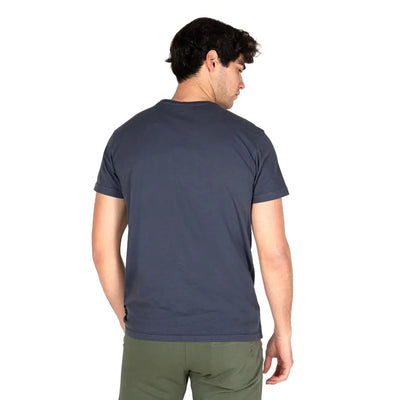 DATCH | T-shirt uomo paricollo a mezza manica in cotone