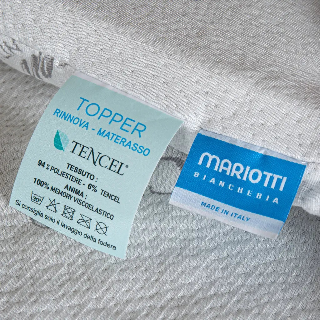 MARIOTTI BIANCHERIA | Topper Memory viscoelastico