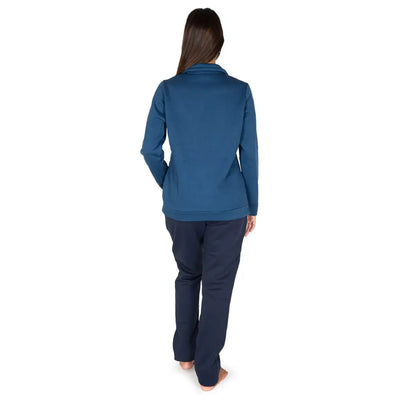 FRATELLI CAMPAGNOLO | Tuta donna in cotone felpato con zip