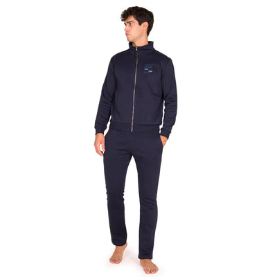 FRATELLI CAMPAGNOLO | Tuta sportiva uomo con zip in cotone